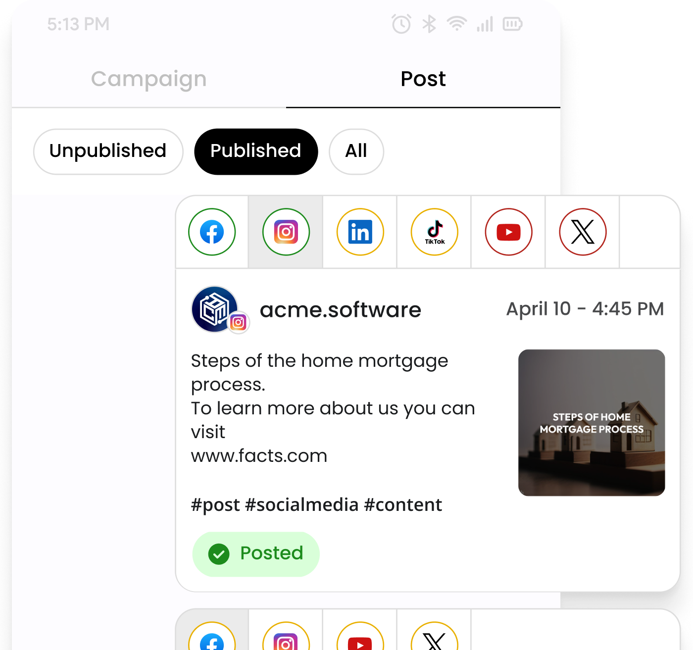 Direct & Scheduled Posting