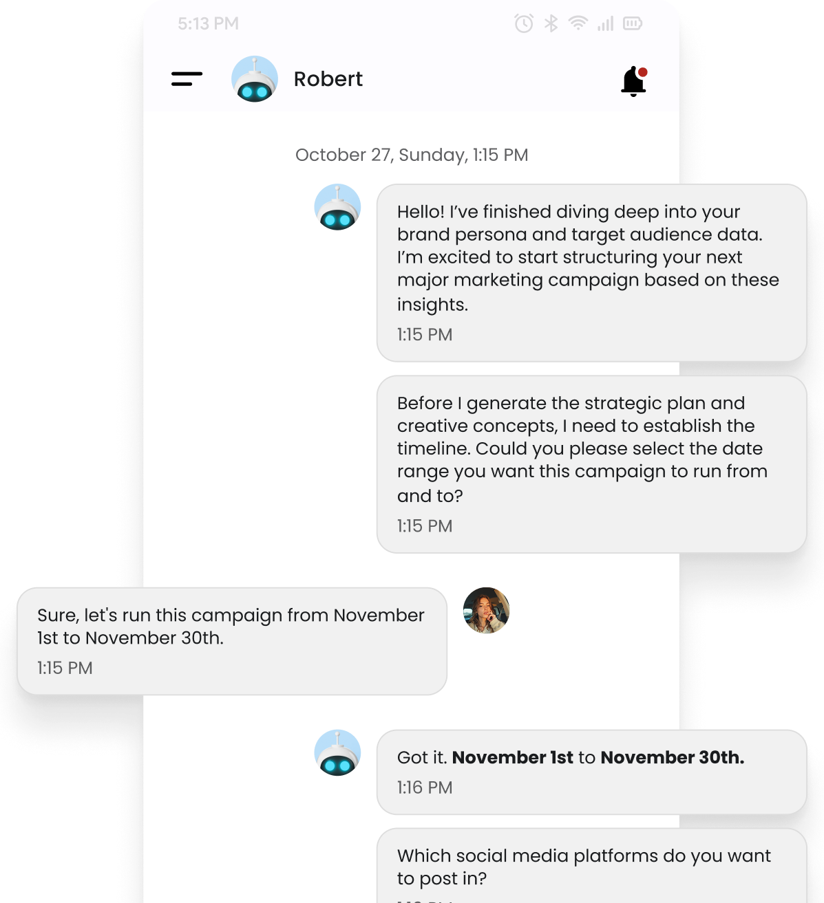 Conversational Planning